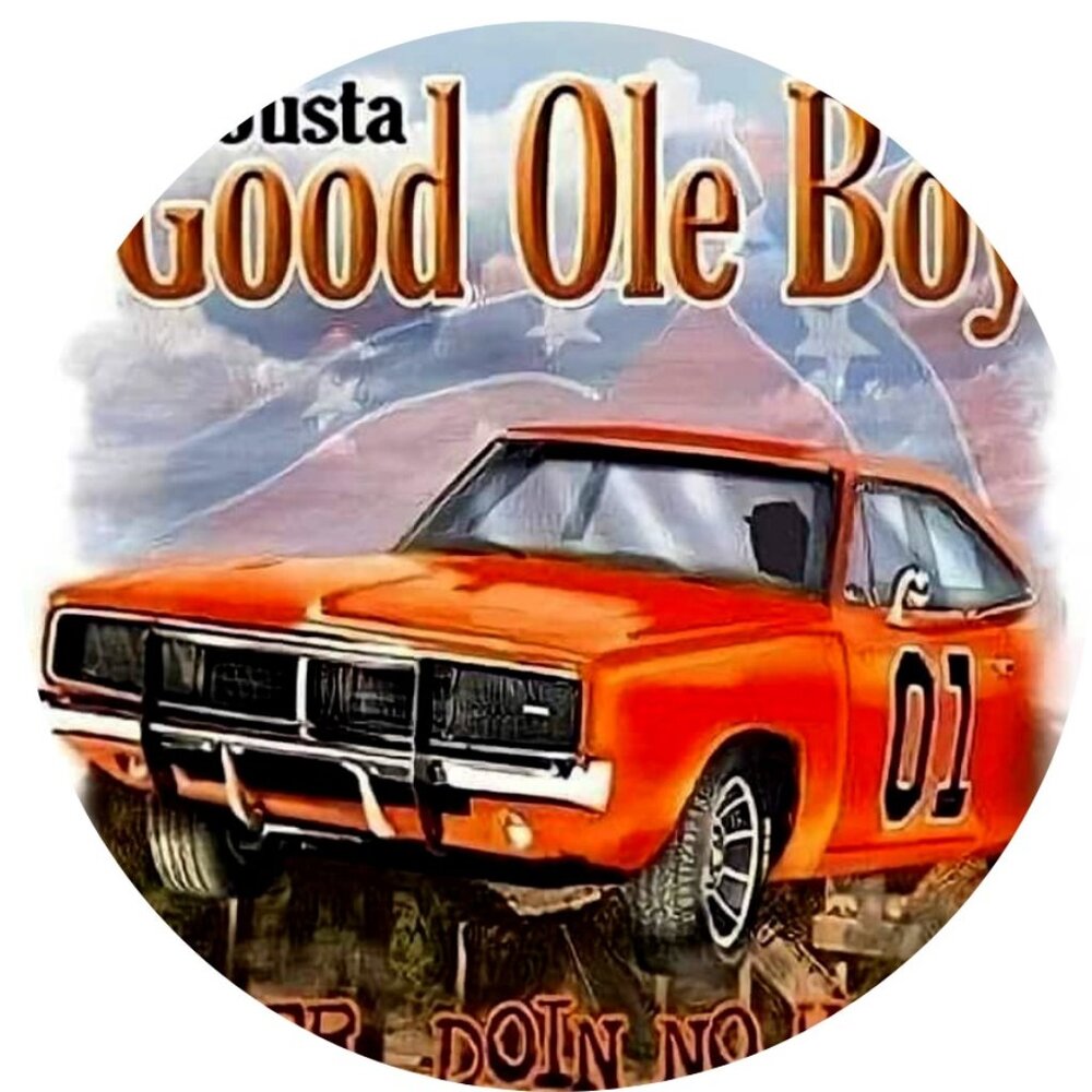 Dukes of Hazard car coasters